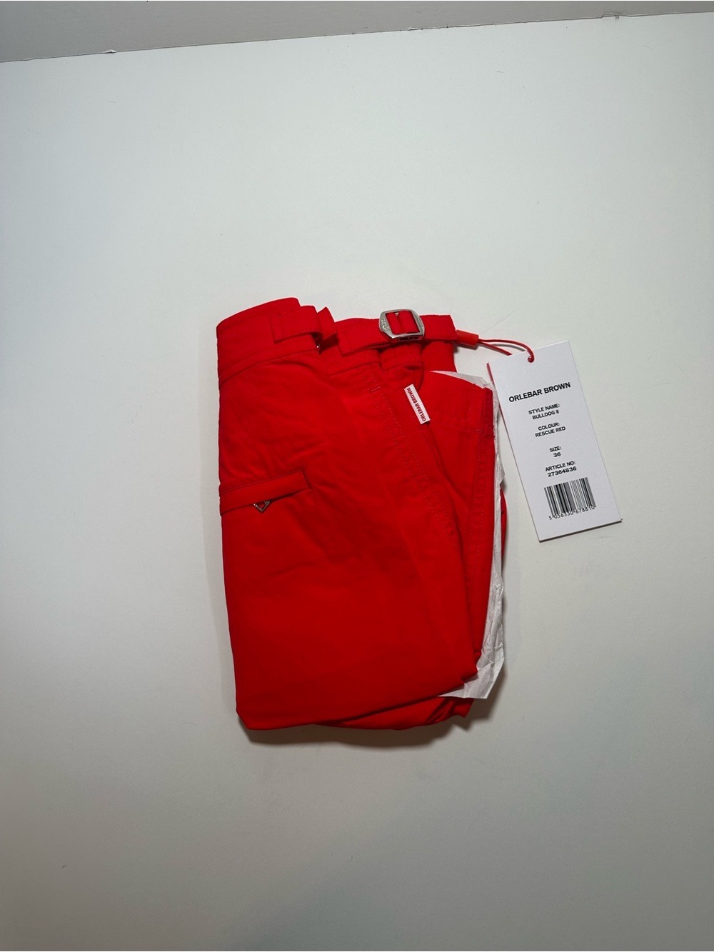 Orlebar Brown Red Men's Swim Trunks